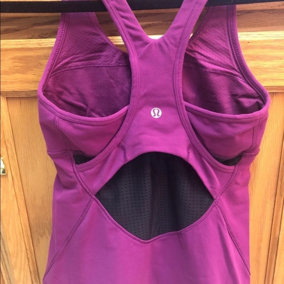 Lululemon Tank Top Purple - Picture 3 of 4